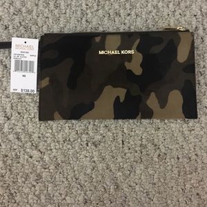 Michael Kors Zip Clutch/Wristlet