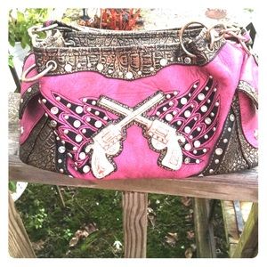 Gun and Wings Purse