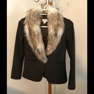 Ann Taylor Loft Olive colored Jacket