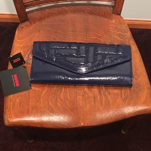 Hobo Navy Blue Clutch/wallet