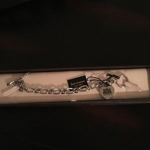 Brand new Juicy Couture heart starter bracelet