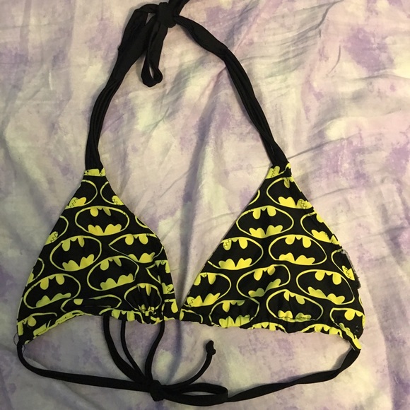 Reversible Batman Tie Bikini