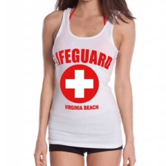 california lifeguard tank top