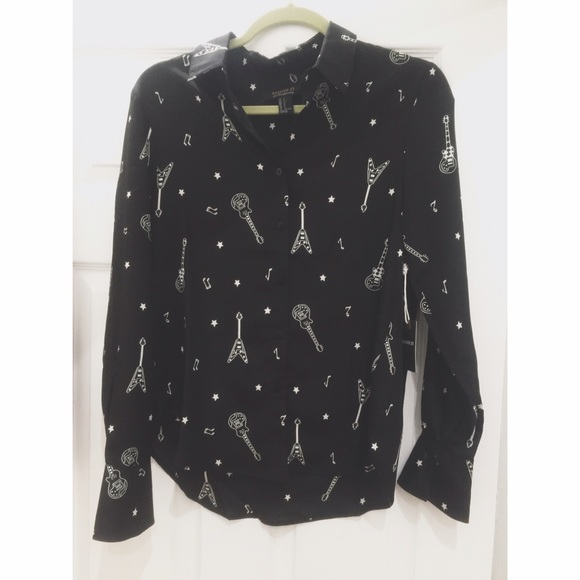 Nasty Gal Tops - Rock me out blouse