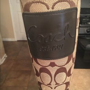 Coach signature Rain boots'🌧💧💧☔️