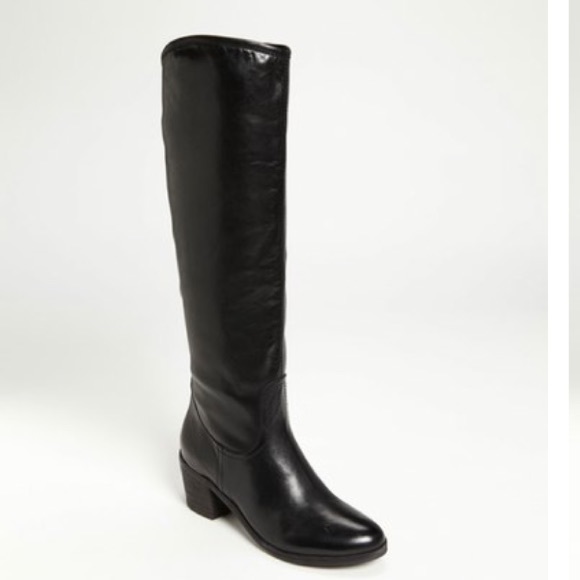 Gorgeous black leather boots riding boots with Box - Picture 2 of 4