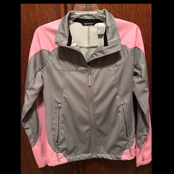 Grey and Pink women's jacket