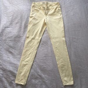 Light yellow jeans