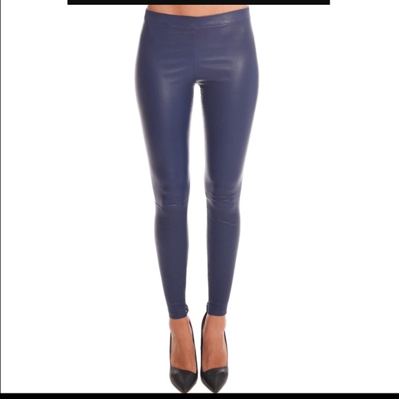 vince leather legging