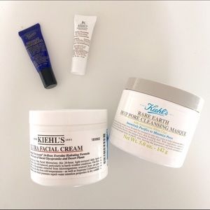Kiehl's Pore Cleansing Masque + Ultra Facial Cream