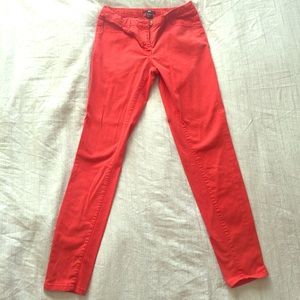 Red jeans