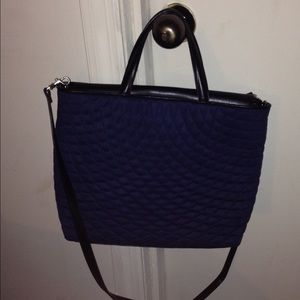 Navy Shoulder Bag