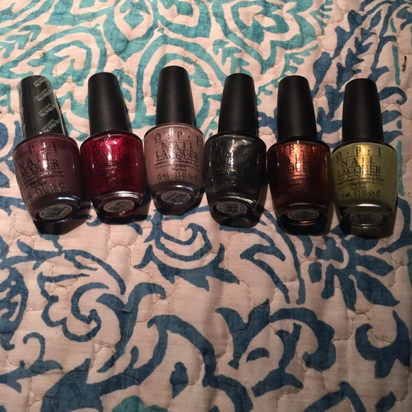Poi nail polish bundle of six