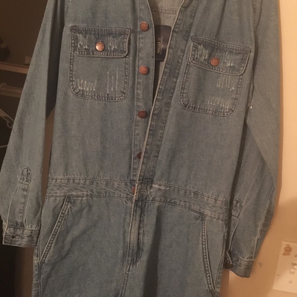 denim romper...jumpsuit