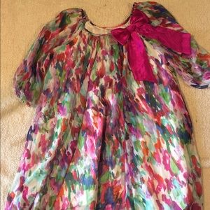 Bonnie jean brand cold shoulder dress