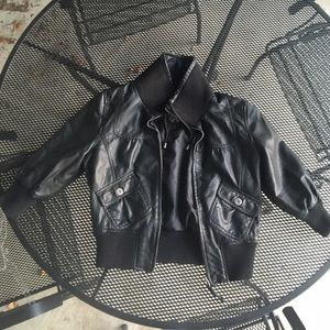 Leather jacket