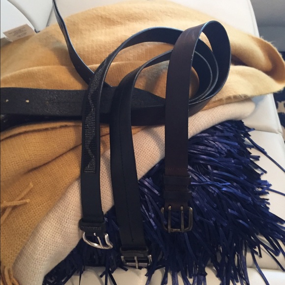 ❤️️🎒SOLD❤️️❤️️Designer Belt Bundle