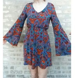 Sheik Paisley fall dress