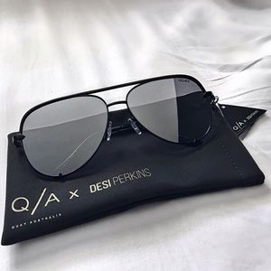 Desi x Quay Black Sunglasses