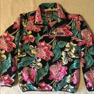 Patagonia button collar fleece