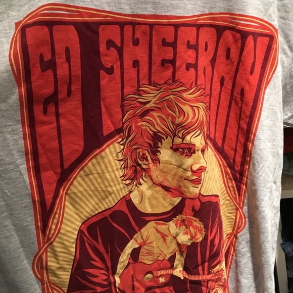 NWOT Ed Sheeran "Multiply" tour tshirt