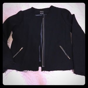 Cropped classic jacket