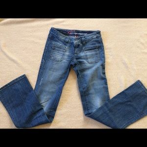 Size 26 Esprit Bell bottoms with sailor pockets