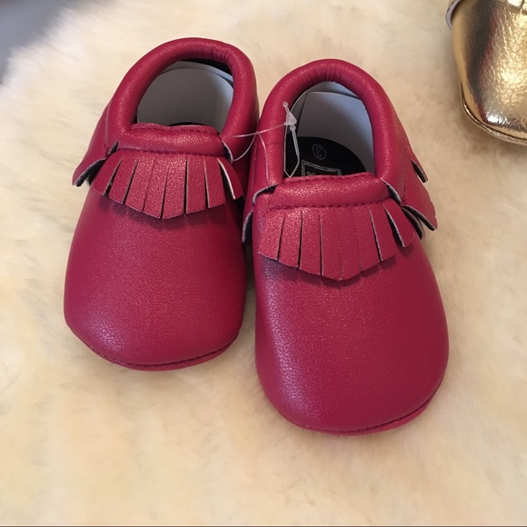 Other - 🎉HP 12/11🎉🆕 Faux leather baby moccasins