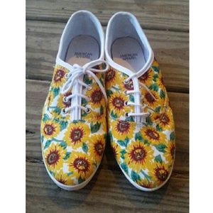 American Apparel sunflower shoes sneakers