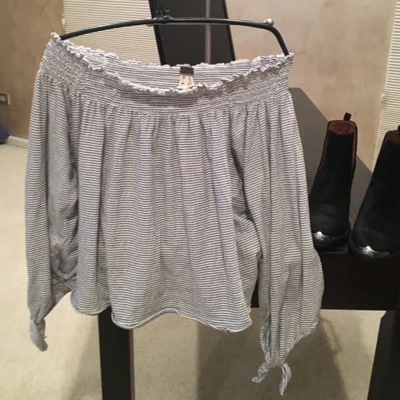 Free People off the shoulder shirt