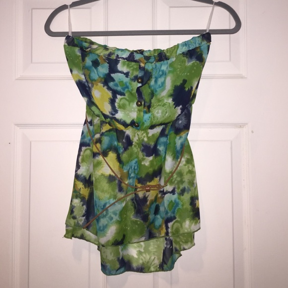 Belted Tube Top