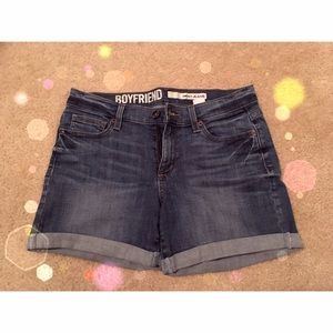Boyfriend Style Jean Shorts