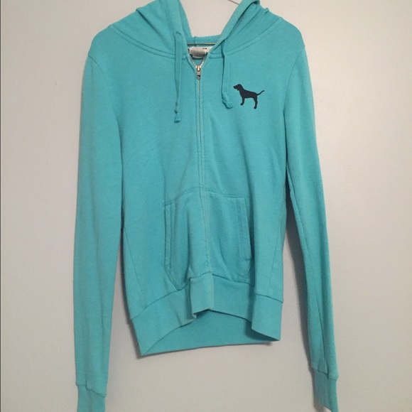 Zip up sweat shirt from pink