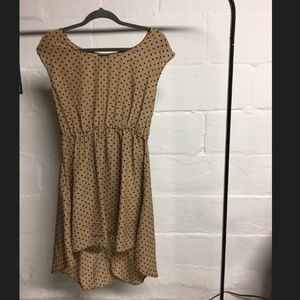 Polka dot highlow dress!