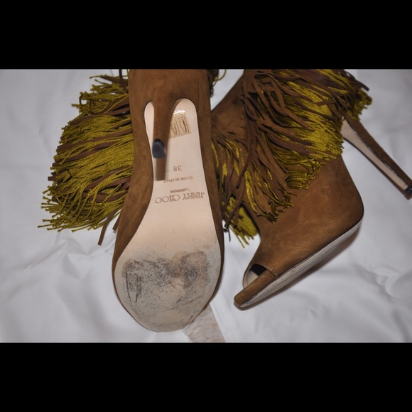 Ankle boot with fringe - Picture 3 of 4