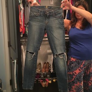 7 for all man kind jeans authentic