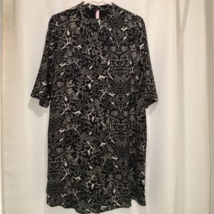 Woodland print mod shift dress