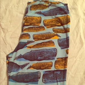 Lularoe TC whale leggings