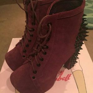 Jeffery Campbell Suede Boots