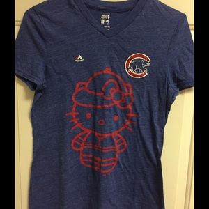 Chicago Cubs Hello Kitty Tshirt