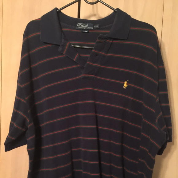 Striped Ralph Lauren Polo