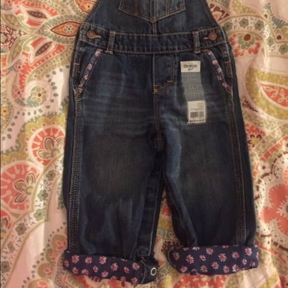 12 month OshKosh overalls - Picture 2 of 2