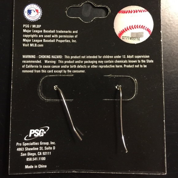 Baltimore Orioles Earrings - Picture 3 of 3