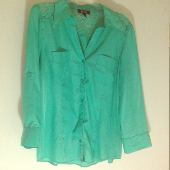 ByxBy Teal Button Down Shirt
