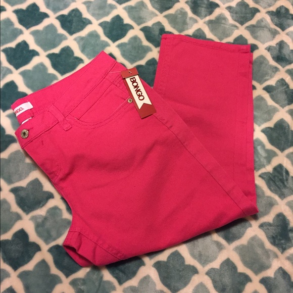 Hot pink capris
