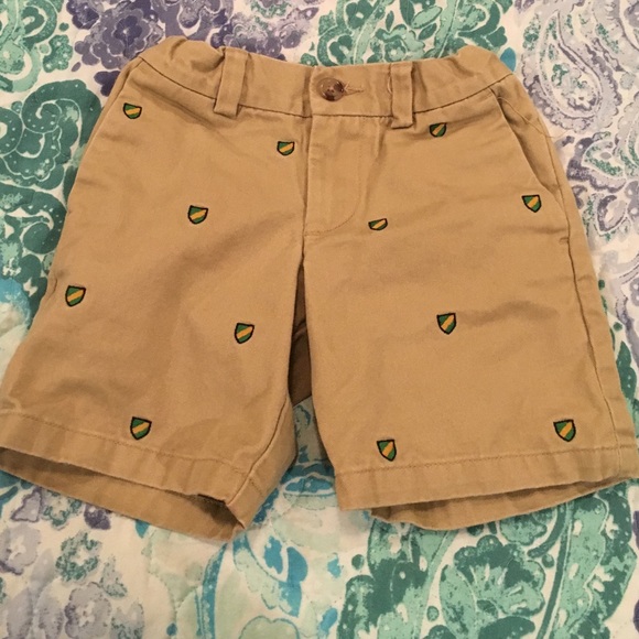 Boys polo logo shorts