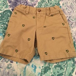 Boys polo logo shorts