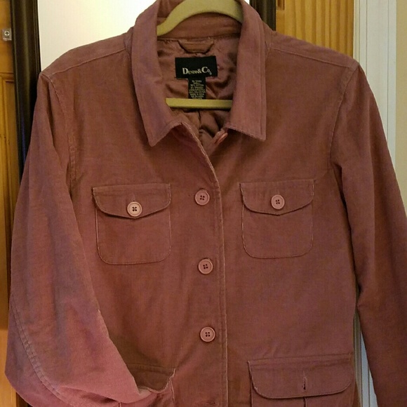 Pink Corduroy Fall Jacket