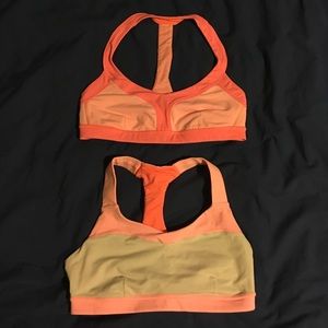 Set of two Lululemon bras