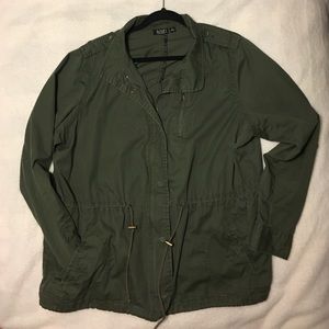 Women's plus utility jacket